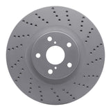 Dynamic Friction 2009-2011 Lexus Gs460 Right Front Drilled Geoperformance Rotor by Dynamic Friction Company 820-75028D