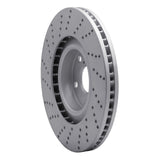 Dynamic Friction 2009-2011 Lexus Gs460 Right Front Drilled Geoperformance Rotor by Dynamic Friction Company 820-75028D
