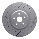 Dynamic Friction 2010-2017 Lexus Ls460 Left Front Drilled Geoperformance Rotor by Dynamic Friction Company 820-75030D