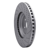 Dynamic Friction 2010-2017 Lexus Ls460 Left Front Drilled Geoperformance Rotor by Dynamic Friction Company 820-75030D