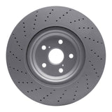 Dynamic Friction 2010-2017 Lexus Ls460 Right Front Drilled Geoperformance Rotor by Dynamic Friction Company 820-75031D