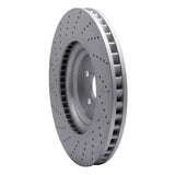 Dynamic Friction 2010-2017 Lexus Ls460 Right Front Drilled Geoperformance Rotor by Dynamic Friction Company 820-75031D