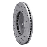 Dynamic Friction 1992-2006 Lexus Es300 Front Left Drilled Geoperformance Rotor by Dynamic Friction Company 820-76052L