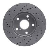 Dynamic Friction 1992-2006 Lexus Es300 Front Right Drilled Geoperformance Rotor by Dynamic Friction Company 820-76052R