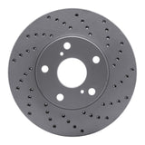 Dynamic Friction 1992-2006 Lexus Es300 Front Right Drilled Geoperformance Rotor by Dynamic Friction Company 820-76052R