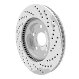 Dynamic Friction 2006-2020 Lexus ES350 Front Left Drilled Geoperformance Rotor by Dynamic Friction Company 820-76080L
