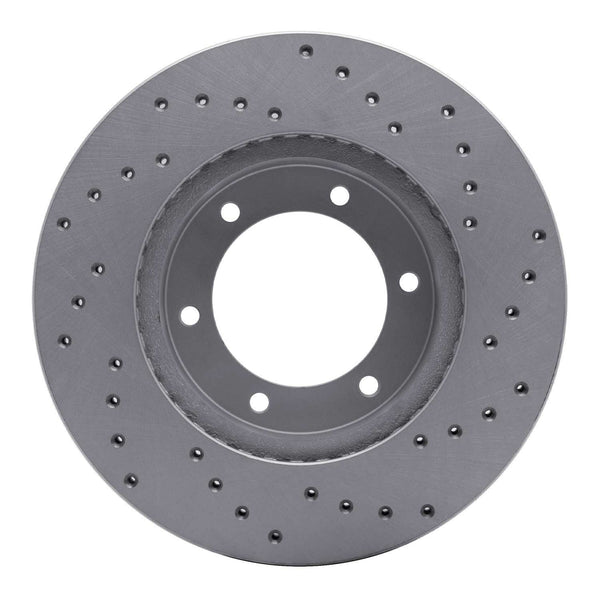 Dynamic Friction 1986-1995 Toyota Pickup Front Left Drilled ...