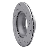 Dynamic Friction 1986-1995 Toyota Pickup Front Left Drilled Geoperformance Rotor