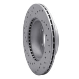 Dynamic Friction 1986-1995 Toyota 4Runner Front Right Drilled Geoperformance Rotor by Dynamic Friction Company 820-76102R