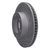 Dynamic Friction 2003-2023 Toyota Fj Cruiser Front Right Drilled Geoperformance Rotor by Dynamic Friction Company 820-76128R