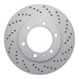 Dynamic Friction 2003-2023 Toyota Fj Cruiser Front Right Drilled Geoperformance Rotor by Dynamic Friction Company 820-76128R
