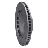 Dynamic Friction 2003-2023 Toyota Fj Cruiser Front Right Drilled Geoperformance Rotor by Dynamic Friction Company 820-76128R