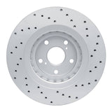 Dynamic Friction 2008-2021 Lexus NX300 Front Left Drilled Geoperformance Rotor by Dynamic Friction Company 820-76138L