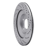 Dynamic Friction 2004-2011 Mazda Rx-8 Rear Left Drilled Geoperformance Rotor by Dynamic Friction Company 820-80044L