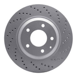 Dynamic Friction 2004-2011 Mazda Rx-8 Rear Right Drilled Geoperformance Rotor by Dynamic Friction Company 820-80044R