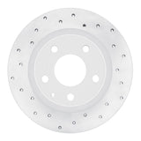 Dynamic Friction 2014-2021 Mazda 6 Rear Left Drilled Geoperformance Rotor by Dynamic Friction Company 820-80051L