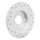 Dynamic Friction 2014-2021 Mazda 6 Rear Left Drilled Geoperformance Rotor by Dynamic Friction Company 820-80051L