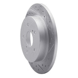 Dynamic Friction 2010-2013 Suzuki Kizashi Rear Right Drilled & Slotted Geoperformance Rotor by Dynamic Friction Company 830-01006R