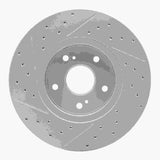 Dynamic Friction 2010-2013 Suzuki Kizashi Front Right Drilled & Slotted Geoperformance Rotor by Dynamic Friction Company 830-01007R
