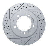 R1 Concepts 1999-2008 Chevrolet Tracker Front Left Drilled & Slotted Geoperformance Rotor by R1 Concepts 830-01013L