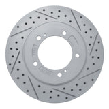 R1 Concepts 1999-2008 Chevrolet Tracker Front Right Drilled & Slotted Geoperformance Rotor by R1 Concepts 830-01013R