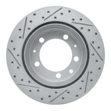 R1 Concepts 1977-1988 Porsche 944 Excl Turbo Rear Right Drilled & Slotted Geoperformance Rotor by R1 Concepts 830-02006R