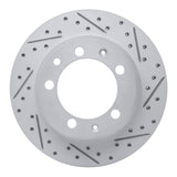 R1 Concepts 1977-1988 Porsche 944 Excl Turbo Rear Right Drilled & Slotted Geoperformance Rotor by R1 Concepts 830-02006R