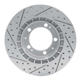 R1 Concepts 1989-1997 Porsche 911 Front Right Drilled & Slotted Geoperformance Rotor by R1 Concepts 830-02023R
