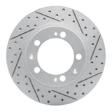 R1 Concepts 1989-1997 Porsche 911 Front Right Drilled & Slotted Geoperformance Rotor by R1 Concepts 830-02023R