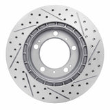 R1 Concepts 1997-2004 Porsche Boxster Rear Left Drilled & Slotted Geoperformance Rotor by R1 Concepts 830-02029L