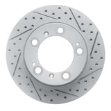 R1 Concepts 1997-2004 Porsche Boxster Rear Left Drilled & Slotted Geoperformance Rotor by R1 Concepts 830-02029L