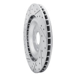 Dynamic Friction 2015-2018 Porsche Macan Rear Right Drilled & Slotted Geoperformance Rotor by Dynamic Friction Company 830-02102R