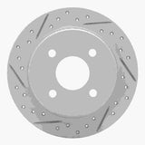 R1 Concepts 1999-2006 Hyundai Sonata Rear Left Drilled & Slotted Geoperformance Rotor by R1 Concepts 830-03011L