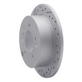 R1 Concepts 2001-2010 Hyundai Tucson Rear Left Drilled & Slotted Geoperformance Rotor by R1 Concepts 830-03014L