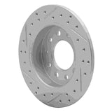 Dynamic Friction 2003-2008 Hyundai Tiburon Rear Right Drilled & Slotted Geoperformance Rotor by Dynamic Friction Company 830-03017R