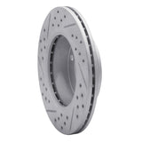 Dynamic Friction 2003-2006 Dodge Verna (Mexico) Front Right Drilled & Slotted Geoperformance Rotor by Dynamic Friction Company 830-03018R