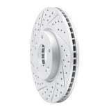 Dynamic Friction 2004-2011 Hyundai Xg350 Front Left Drilled & Slotted Geoperformance Rotor by Dynamic Friction Company 830-03019L