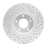 Dynamic Friction 2004-2011 Hyundai Xg350 Front Left Drilled & Slotted Geoperformance Rotor by Dynamic Friction Company 830-03019L
