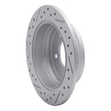 Dynamic Friction 2009-2016 Hyundai Elantra Rear Right Drilled & Slotted Geoperformance Rotor by Dynamic Friction Company 830-03029R
