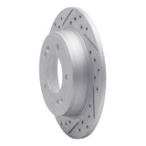 Dynamic Friction 2011-2026 Hyundai Elantra Coupe Rear Left Drilled & Slotted Geoperformance Rotor by Dynamic Friction Company 830-03037L