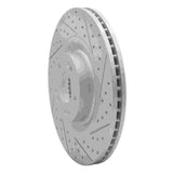 Dynamic Friction 2012-2017 Genesis G80 Front Right Drilled & Slotted Geoperformance Rotor by Dynamic Friction Company 830-03040R