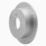 R1 Concepts 2001-2016 Hyundai Santa Fe Rear Left Drilled & Slotted Geoperformance Rotor by R1 Concepts 830-03044L
