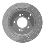 R1 Concepts 2001-2016 Hyundai Santa Fe Rear Left Drilled & Slotted Geoperformance Rotor by R1 Concepts 830-03044L
