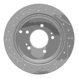 R1 Concepts 2001-2016 Hyundai Santa Fe Rear Right Drilled & Slotted Geoperformance Rotor by R1 Concepts 830-03044R