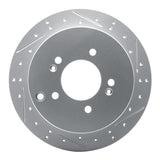 R1 Concepts 2001-2016 Hyundai Santa Fe Rear Right Drilled & Slotted Geoperformance Rotor by R1 Concepts 830-03044R