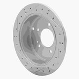 R1 Concepts 2001-2016 Hyundai Santa Fe Rear Right Drilled & Slotted Geoperformance Rotor by R1 Concepts 830-03044R
