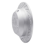 Dynamic Friction 2010-2021 Hyundai Santa Fe Xl Rear Left Drilled & Slotted Geoperformance Rotor by Dynamic Friction Company 830-03050L