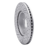Dynamic Friction 2017-2022 Hyundai Ioniq Front Right Drilled & Slotted Geoperformance Rotor by Dynamic Friction Company 830-03055R