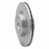 Dynamic Friction 2006-2017 Land Rover Range Rover Sport Front Left Drilled & Slotted Geoperformance Rotor by Dynamic Friction Company 830-11011L