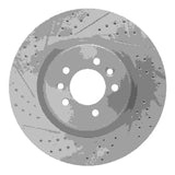 Dynamic Friction 2006-2017 Land Rover Range Rover Sport Front Left Drilled & Slotted Geoperformance Rotor by Dynamic Friction Company 830-11011L